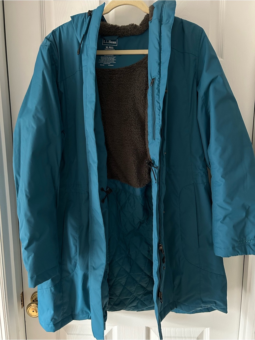 LLBean womans ultra warm coat XL
